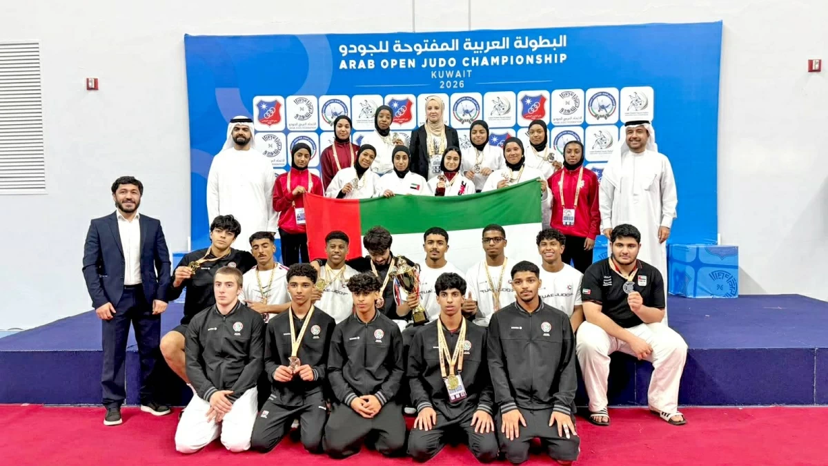 29 ميدالية عربية لـ«جودو الإمارات»