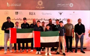 4 ميداليات عربية لجولف الإمارات في القاهرة