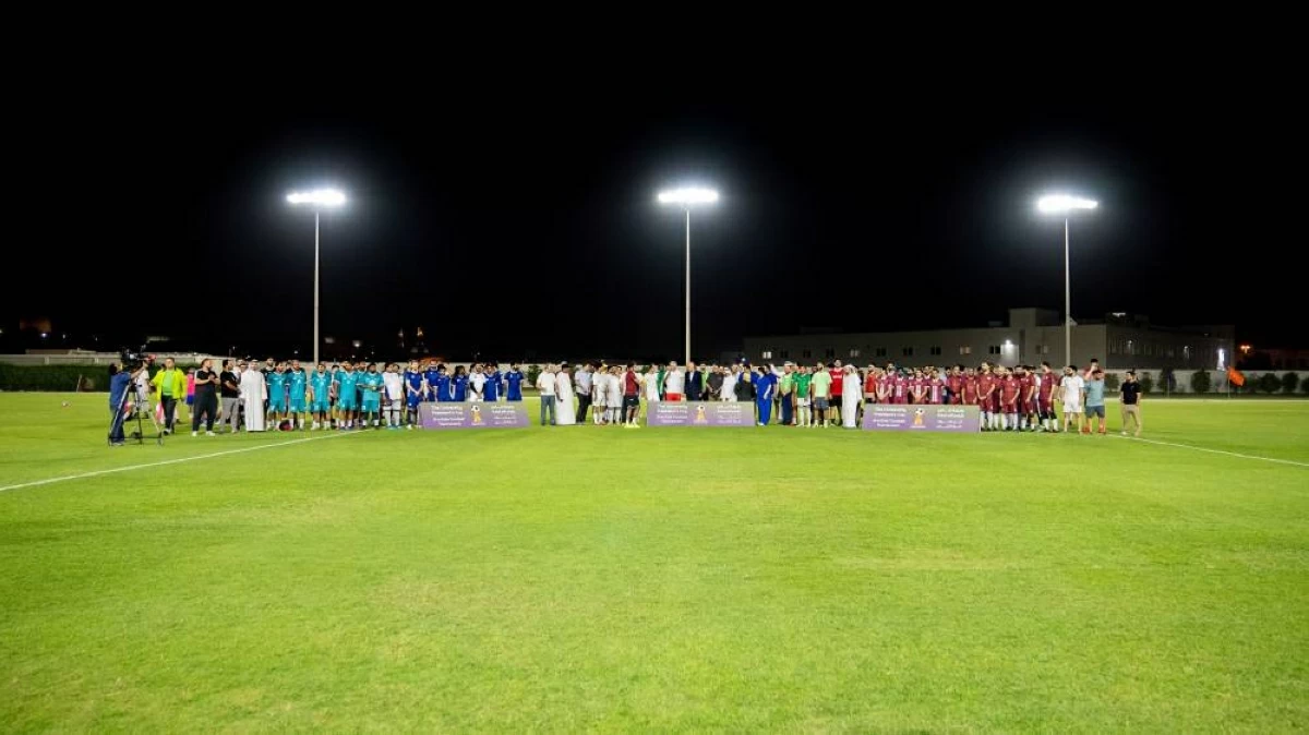 انطلاق كأس رئيس جامعة الشارقة لثمانيات كرة القدم