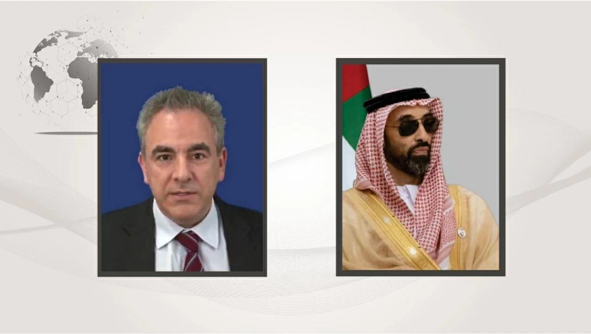 طحنون بن زايد ومستشار الأمن القومي اليوناني يبحثان تعزيز الشراكة الاستراتيجية