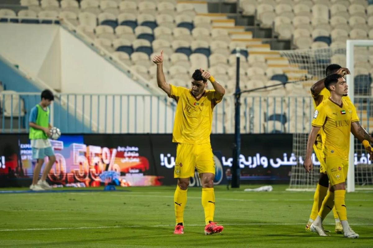 الوصل يعبر بني ياس 2-0 ويتصدر دوري أدنوك
