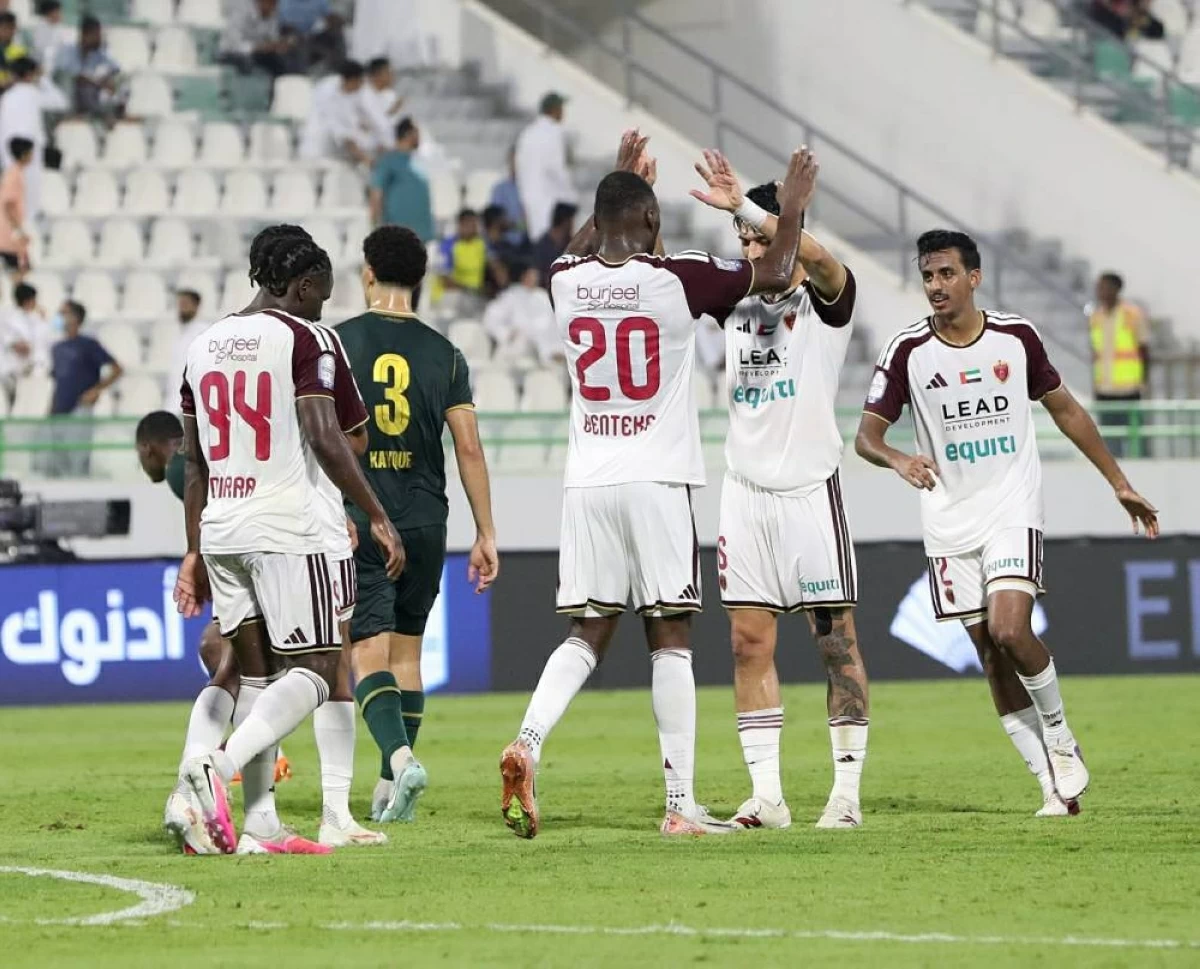 فوز الوحدة على خورفكان 3-2