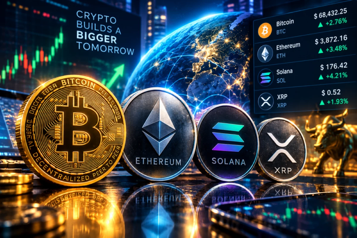 ارتفاع جماعي للعملات المشفرة.. "بيتكوين" قرب 83 ألف دولار