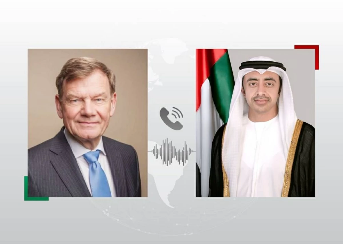 عبدالله بن زايد ووزير خارجية ألمانيا يبحثان هاتفياً تطورات الشرق الأوسط