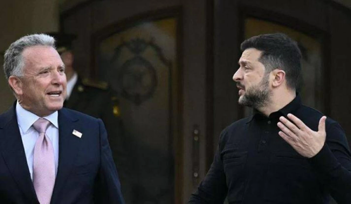 زيلينسكي يجتمع مع ويتكوف بعد تصريحات ترامب بشأن روسيا