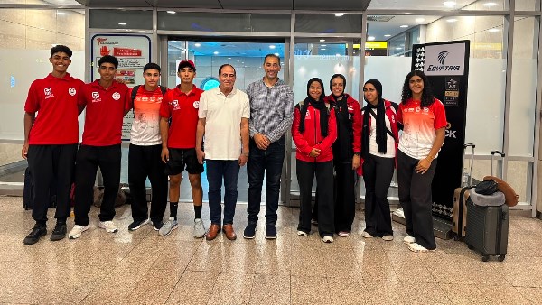 بعثة منتخب التجديف الشاطئي تغادر إلى داكار للمشاركة في أولمبياد الشباب