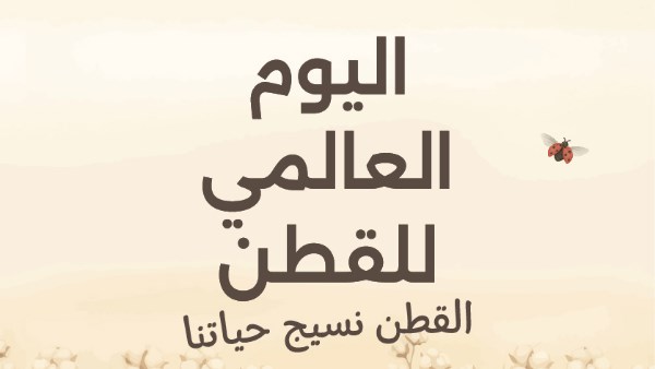 اليوم العالمي للقطن.. صناعة تتحدى الأزمات وتبحث عن مستقبل أكثر استدامة