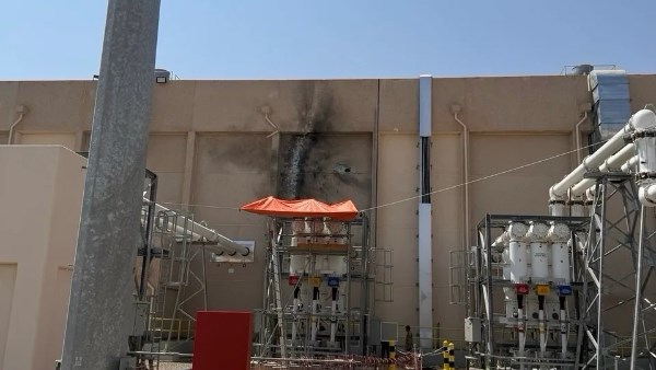 مسيرة تستهدف محطة كهرباء بالمسجد النبوي