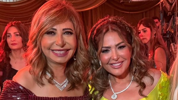 لميس الحديدي تهنئ صابرين بزفاف : أحلى مشاعر دايمًا أم العريس