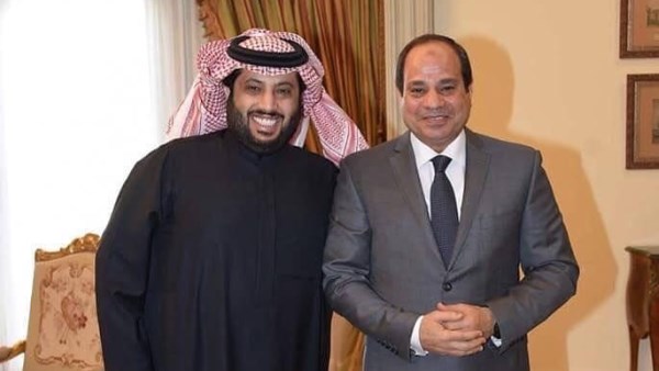 فخامتكم صمام الأمن والاستقرار.. تركي آل الشيخ يشيد بمواقف الرئيس السيسي تجاه الأمة العربية