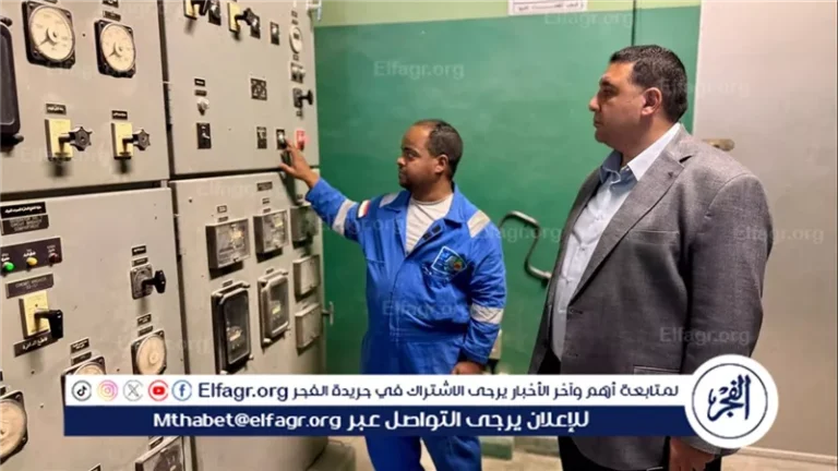 رئيس مياه القناة فحص مولدات الديزل لعدم توقف المحطات عند انقطاع التيار الكهربائي