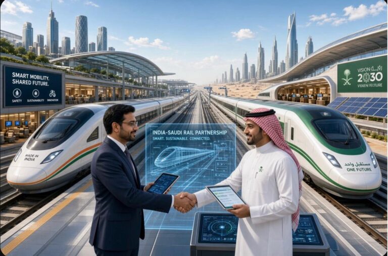 فرص واسعة للتعاون السعودي الهندي في قطاع السكك الحديدية