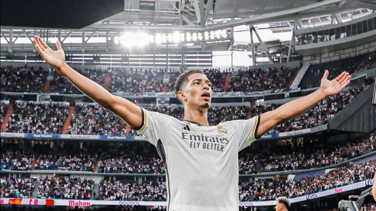 فخور بالملكي وأحلم بمزيد من الألقاب.. جود بيلينجهام يحتفل بمباراته الـ150 مع ريال مدريد