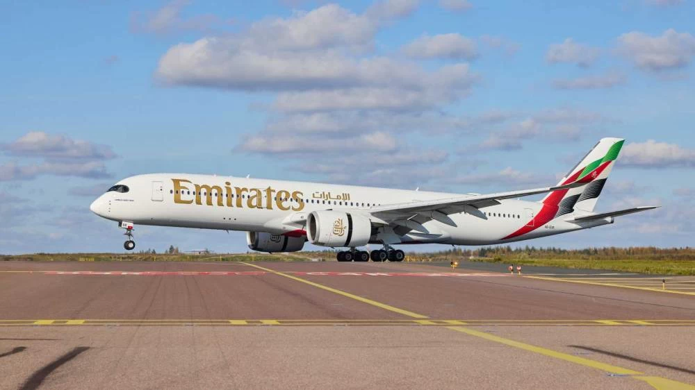 Emirates arrives in Helsinki for the first time