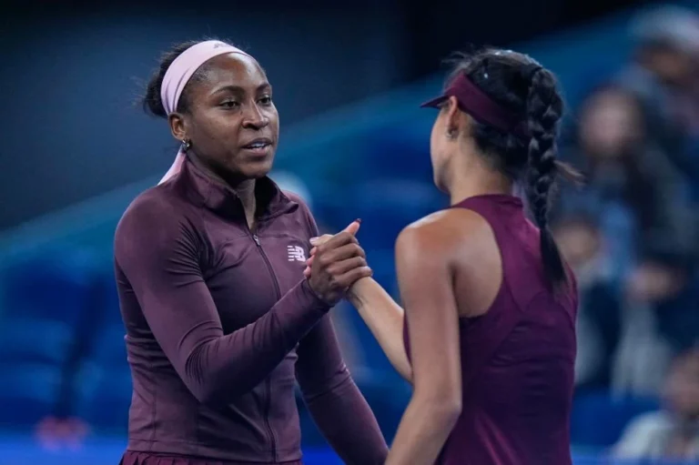 Gauff hits out at racist abuse after replayed point in Beijing sparks backlash