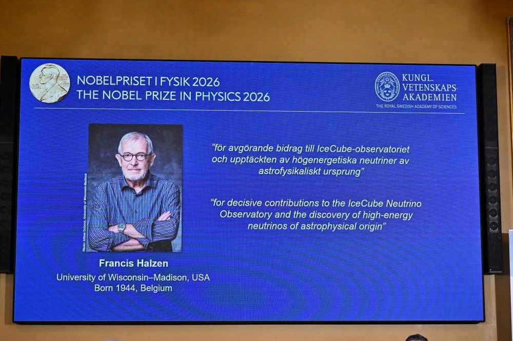 ‘Ghost particle’ hunter Francis Halzen wins 2026 Nobel Physics Prize