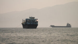 Tanker struck in the Strait of Hormuz