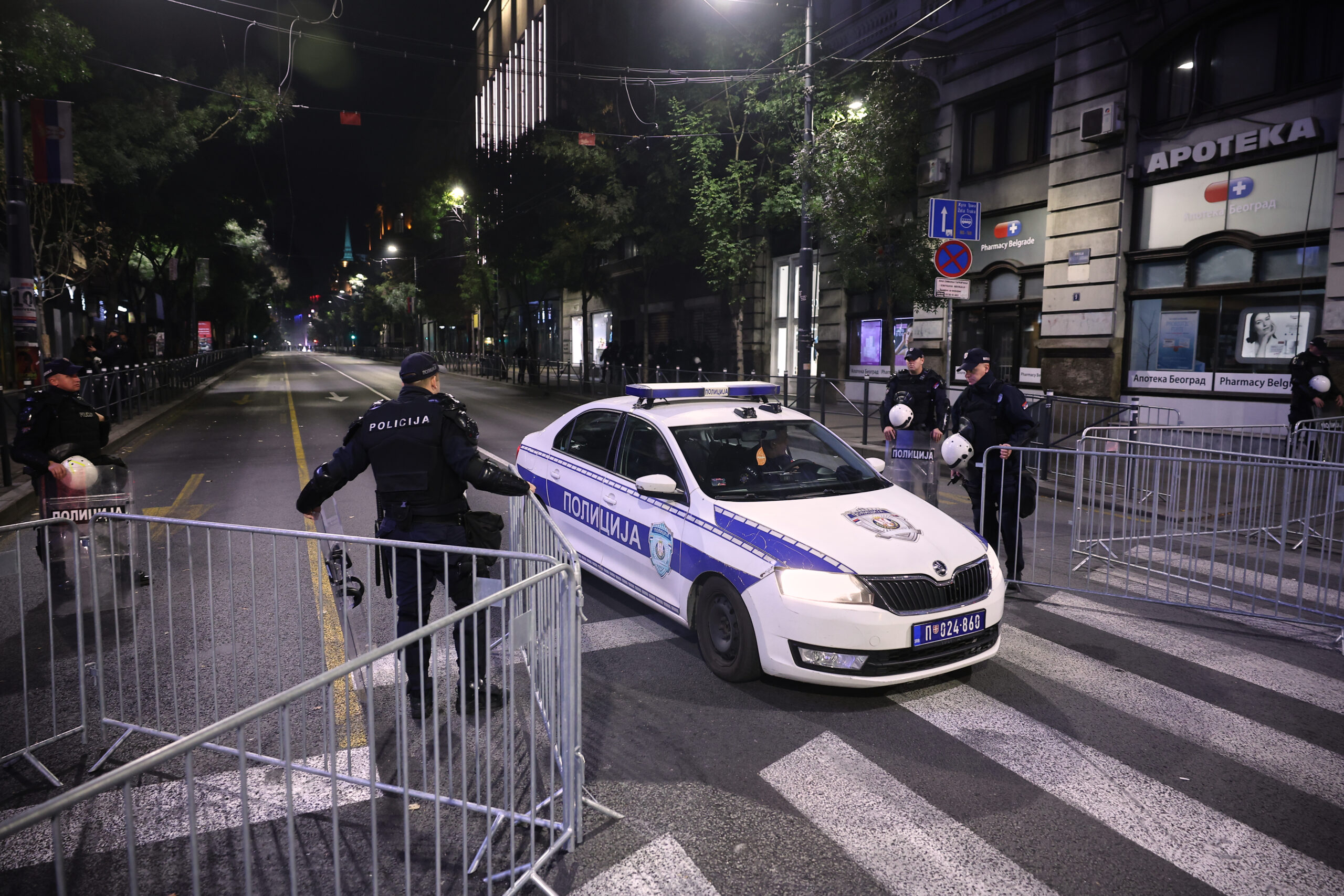 Serbian police say assailant killed after attacking a guard outside the Israeli Embassy in Belgrade