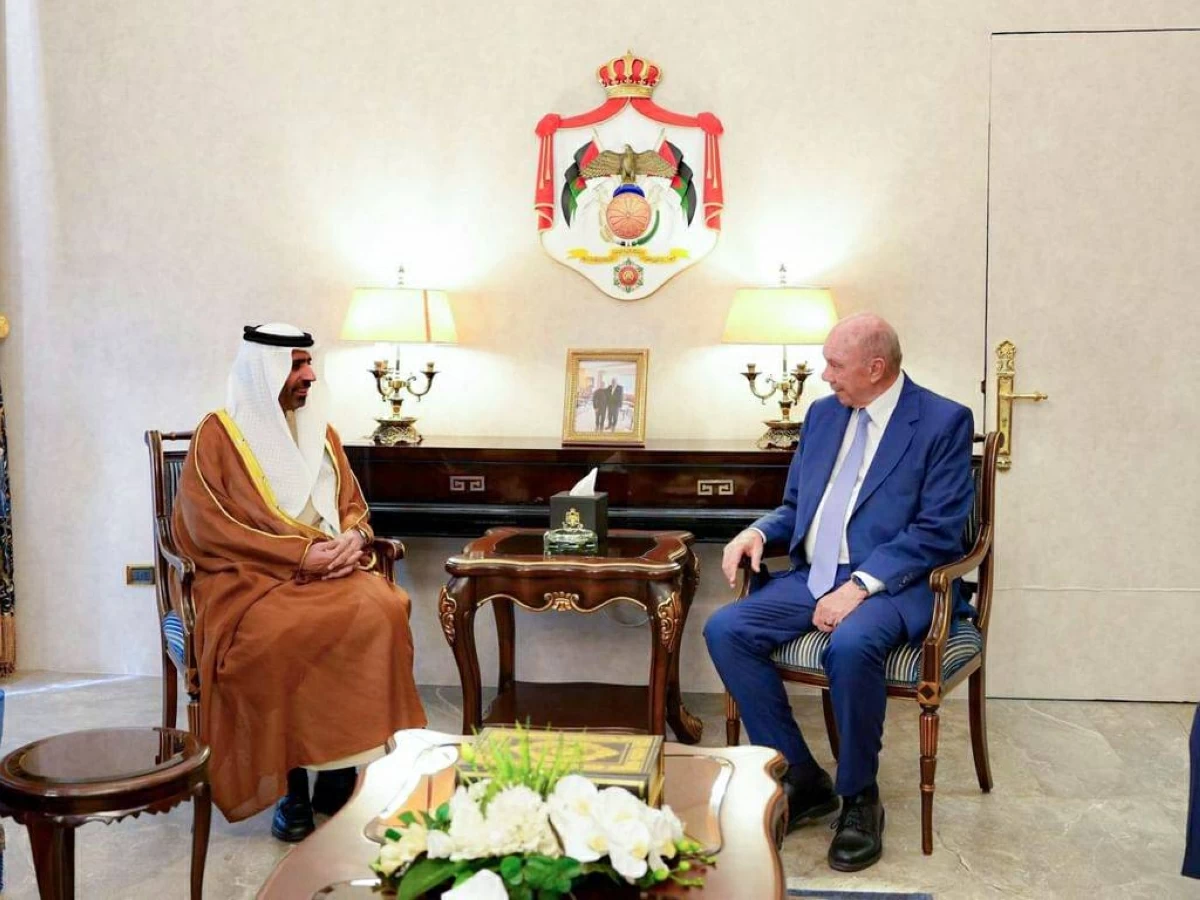 سفير الإمارات ورئيس «الأعيان الأردني» يبحثان العلاقات