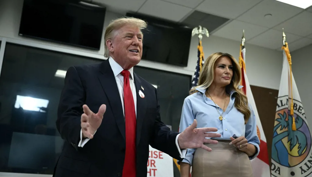 Trump casts early vote in Florida as midterms put Republican control of Congress at stake