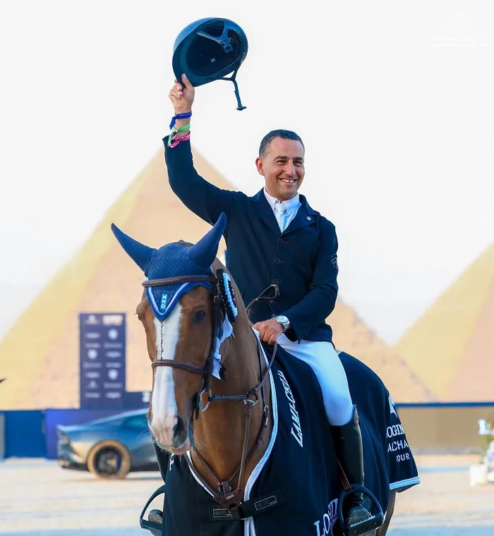 Minister praises El-Dahan after Giza show jumping win