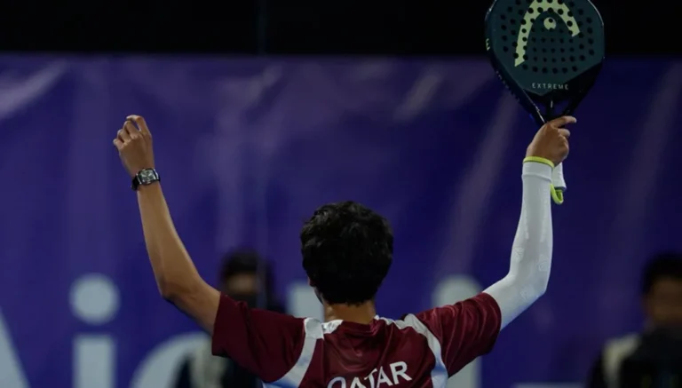 قطر تحصد أول ذهبية للرجال في بادل الآسياد