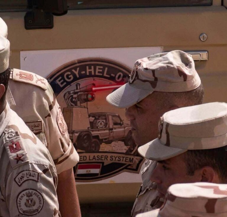 Photos: Egypt’s army unveils new weapon against drones