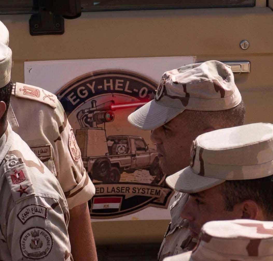 Photos: Egypt’s army unveils new weapon against drones