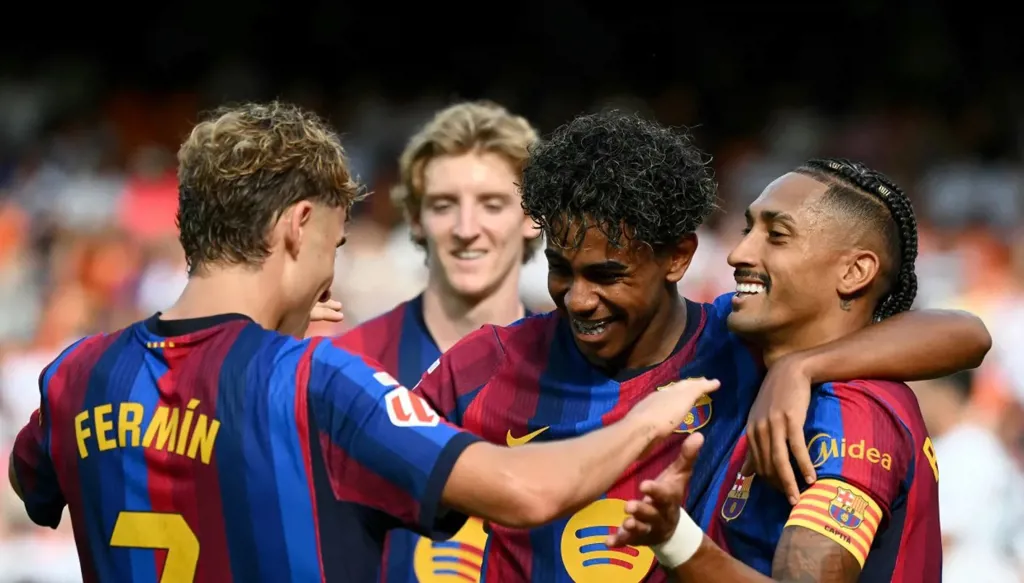 موعد مباراة برشلونة ضد خيتافي في الدوري الإسباني والقنوات الناقلة