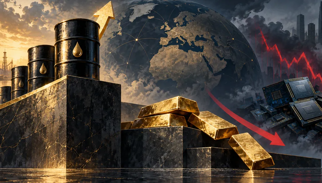 النفط يصعد والذهب دون 4 آلاف دولار… الحرب والفائدة تضغطان على المستثمرين