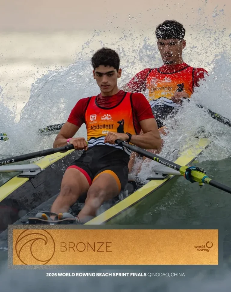 Egypt wins bronze at World Rowing Championships