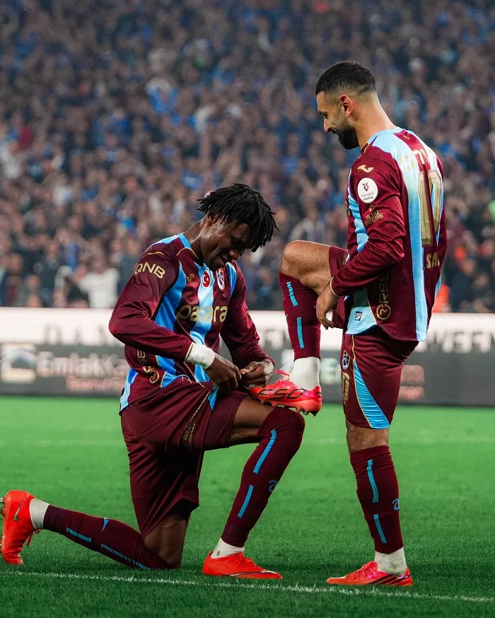 Salah stars as Trabzonspor beat Besiktas
