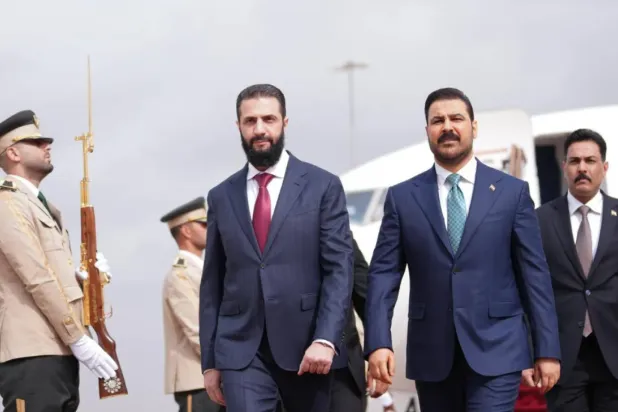 Al-Sharaa Backs Iraq’s Efforts to Bring Weapons Under State Control, Build Strong Army