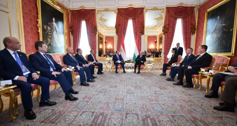 Sisi, Hungarian president discuss strategic partnership
