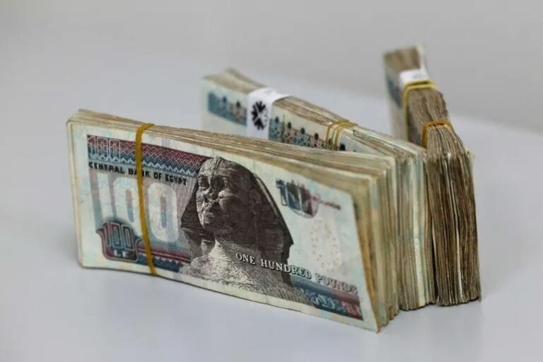 الجنيه المصري يسجل أدنى مستوى له عند 56 مقابل الدولار