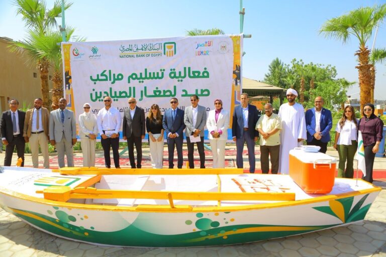 NBE delivers 100 fully equipped boats to transform vulnerable Luxor fishers’ futures