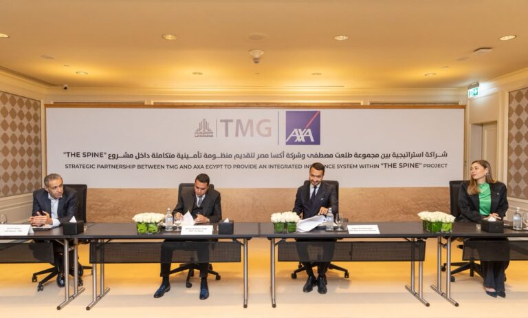 TMG partners with AXA Egypt to offer 10-year medical insurance for ‘The Spine’ property buyers