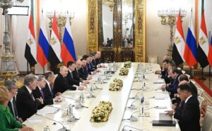 Egypt’s Al-Sisi discusses El-Dabaa nuclear expansion and regional security with Putin in Moscow