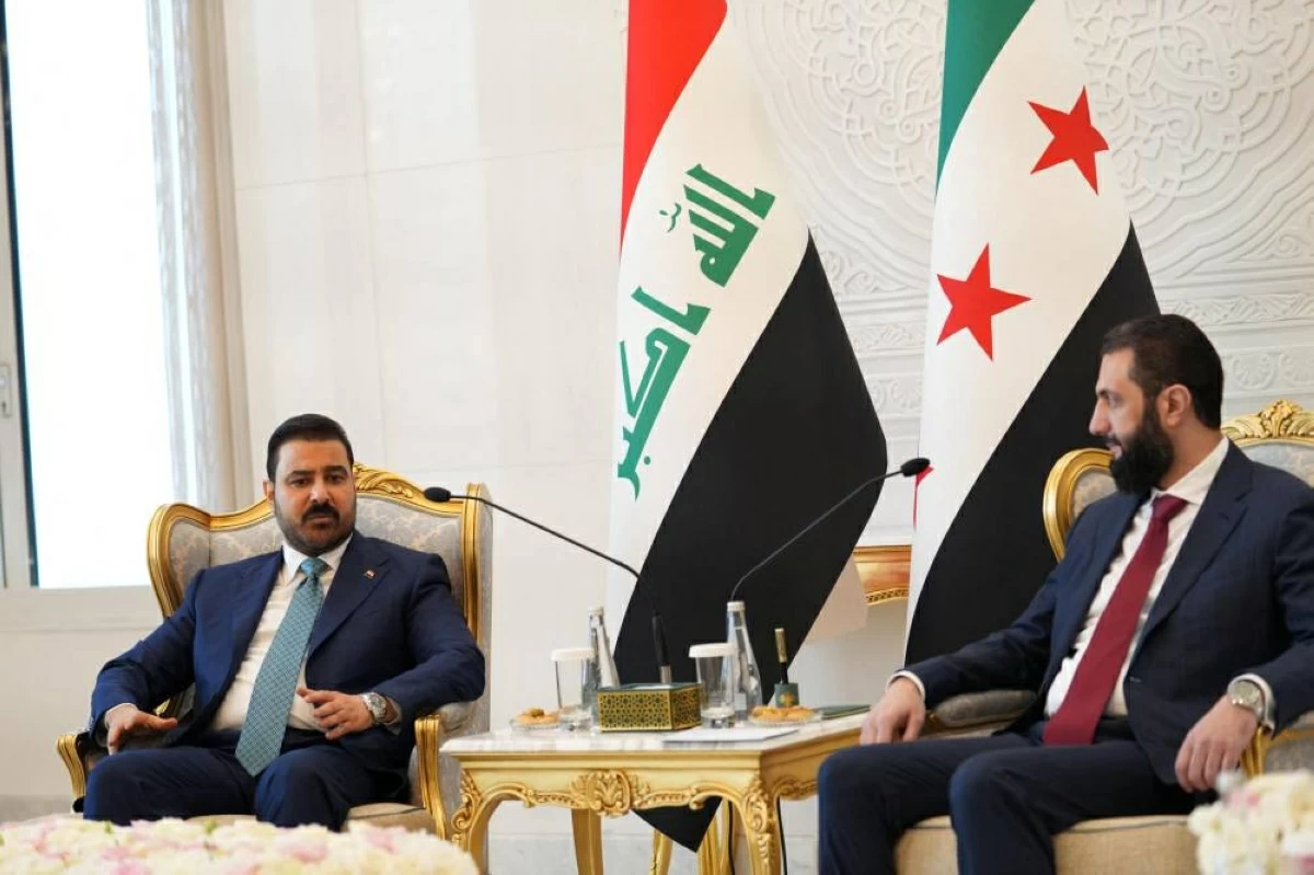 الشرع والزيدي يبحثان في دمشق النفط وأمن الحدود والتجارة