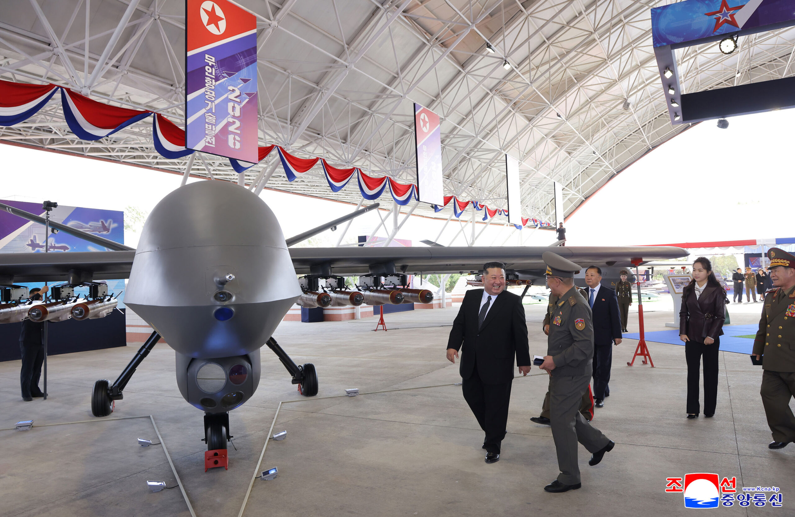 North Korea’s Kim calls for rapid expansion of drone technology and observes weapons tests