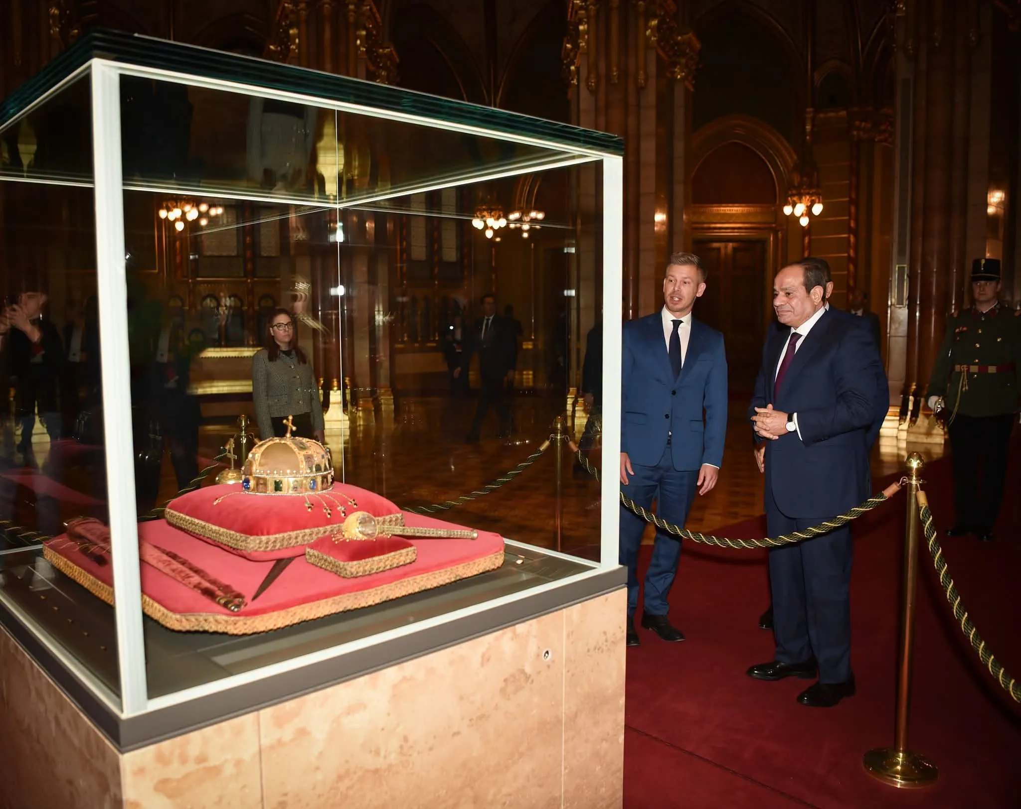 Sisi, Hungary PM discuss trade, energy, regional security