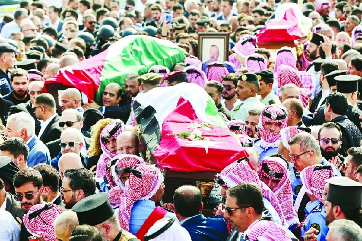 الأردن يشيّع ضحايا مجزرة كنيسة الكرك بالدموع والزغاريد