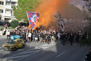 Croatian soccer fans arrested over antisemitic slurs during match with Amsterdam team