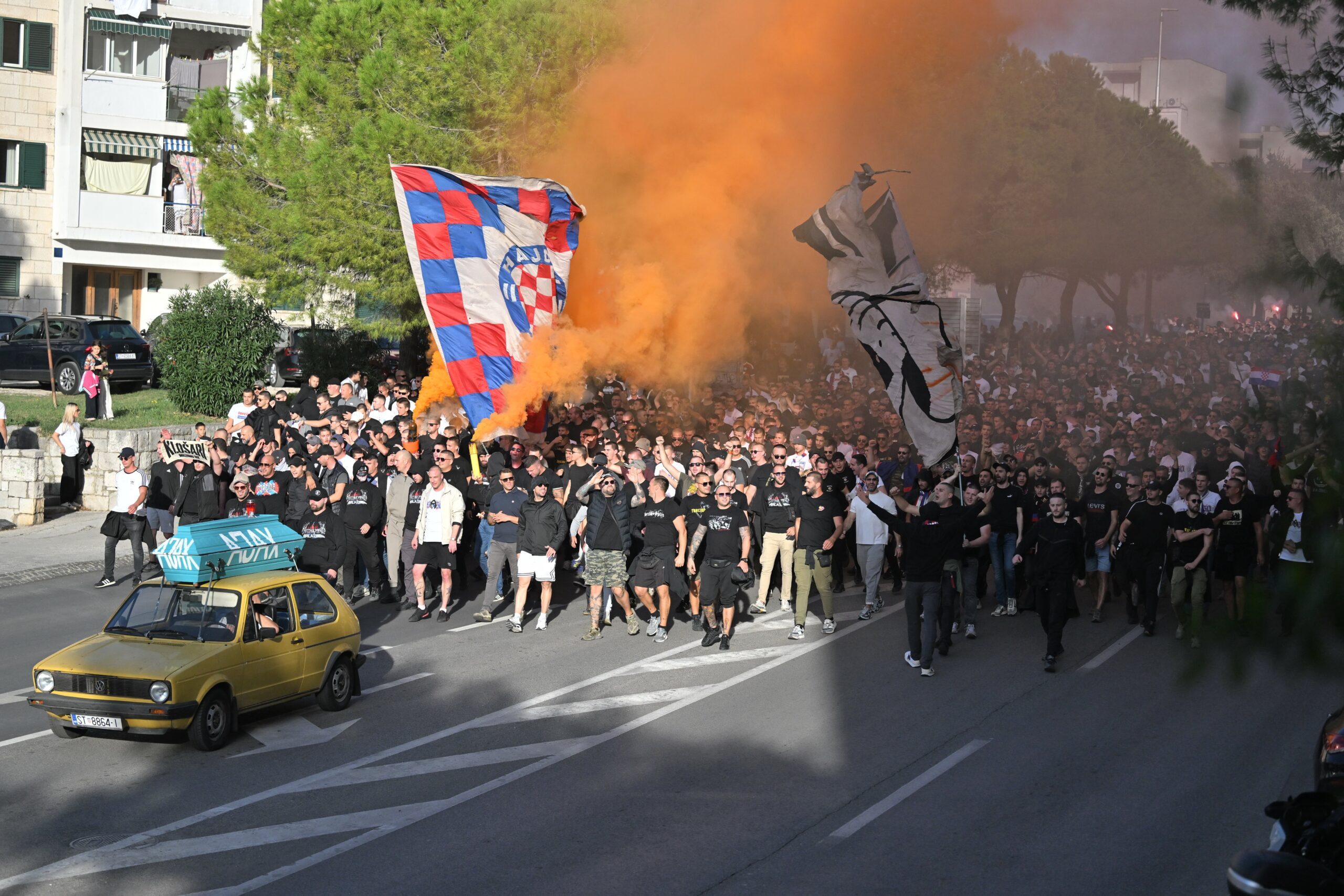 Croatian soccer fans arrested over antisemitic slurs during match with Amsterdam team