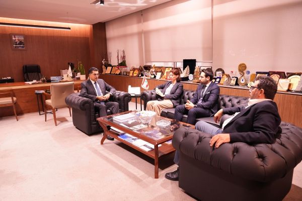 مرقص يلتقي السفير الألماني ويبحثان تطوير الإعلام في لبنان