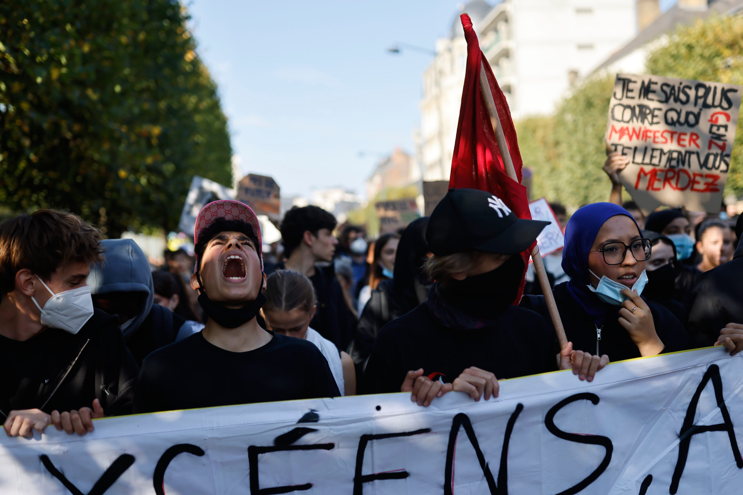 French policing under scrutiny as student protest injuries mount