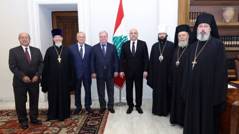 الجمهورية | الرئيس عون يستقبل رئيس الوزراء الروسي السابق سيرغي ستيباشين