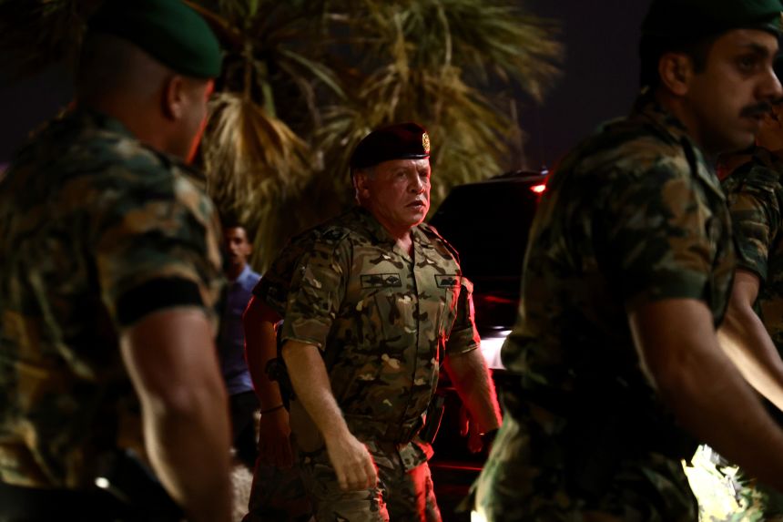 At least 8 people killed in unprecedented shooting at church in Jordan