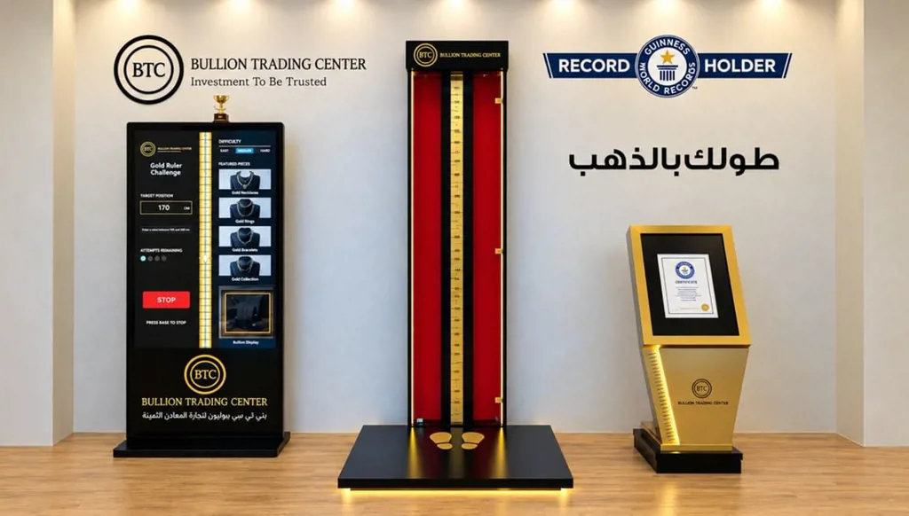 أطول سبيكة ذهب في العالم تجذب زوار معرض الشارقة