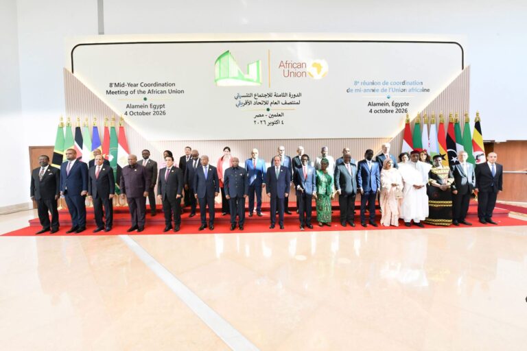 Al-Sisi opens 8th AU Mid-Year Coordination Meeting in New Alamein, stressing shared water security and sovereignty
